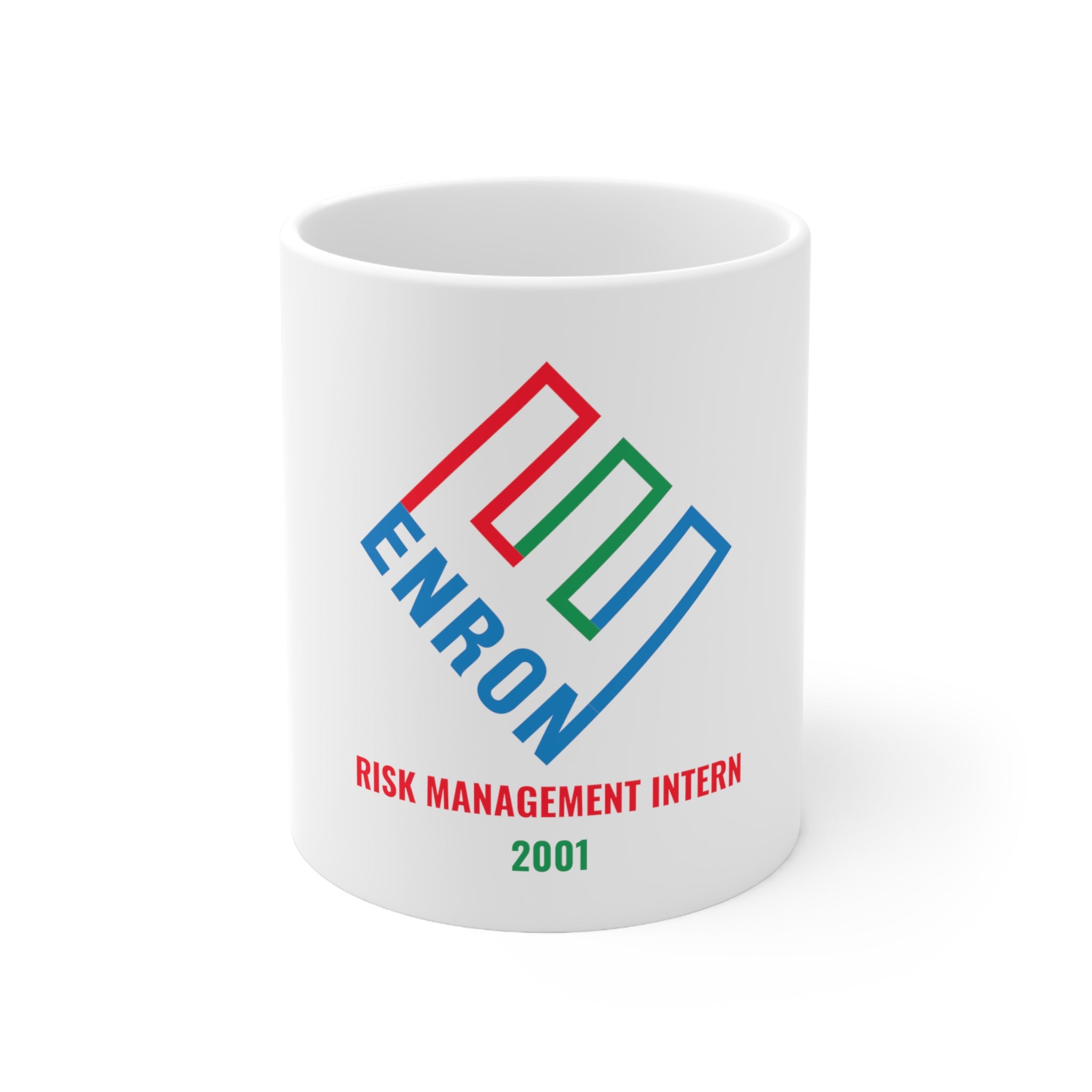Enron Risk Management Intern 2001 Ceramic Mug 11oz