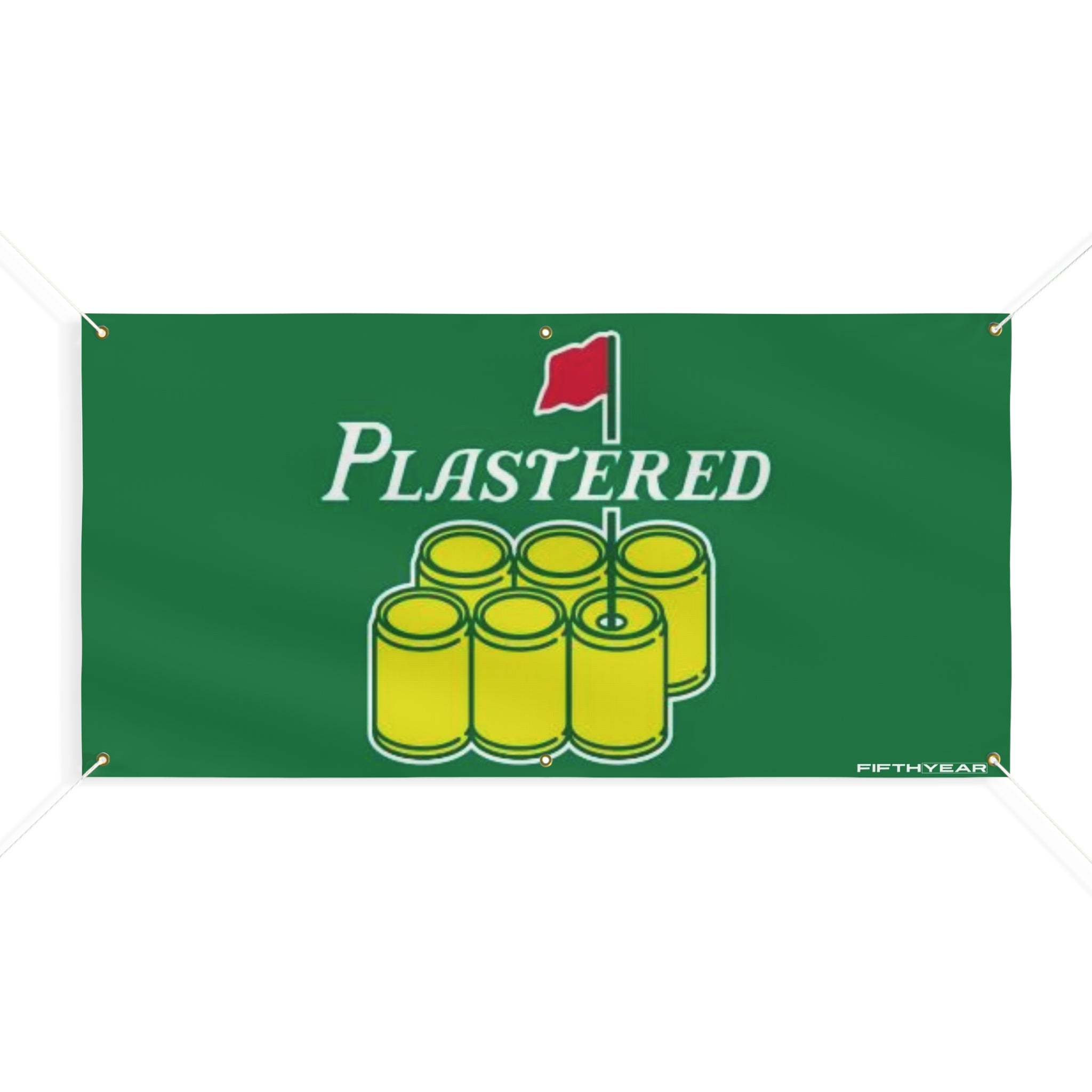 Plastered Masters Golf - Flag