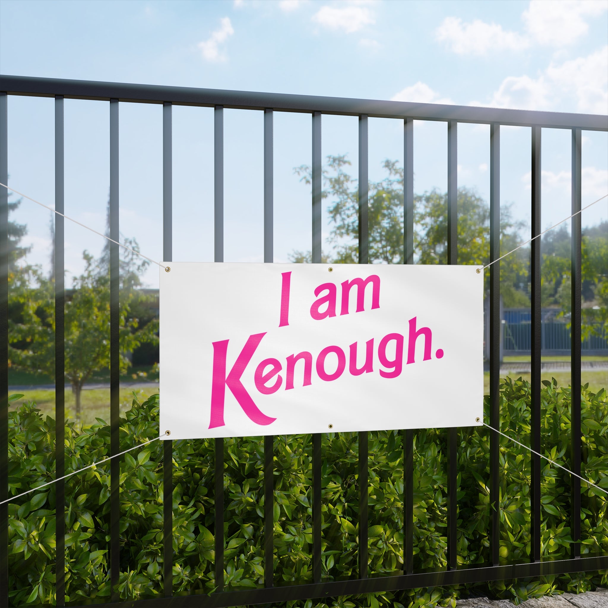 Barbie I am Kenough - Flag
