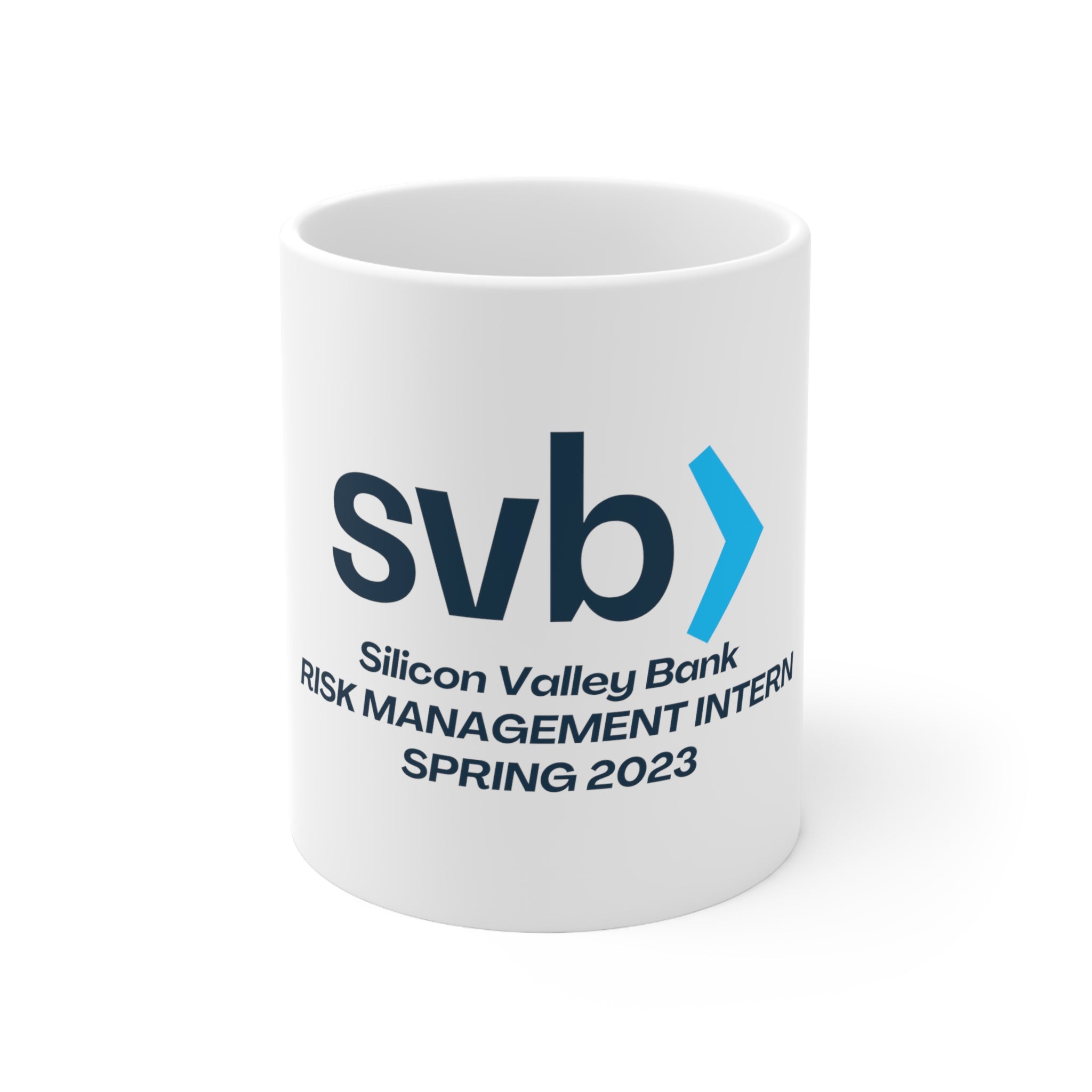 Silicon Valley Bank Risk Management Intern Spring 2001 Ceramic Mug 11oz