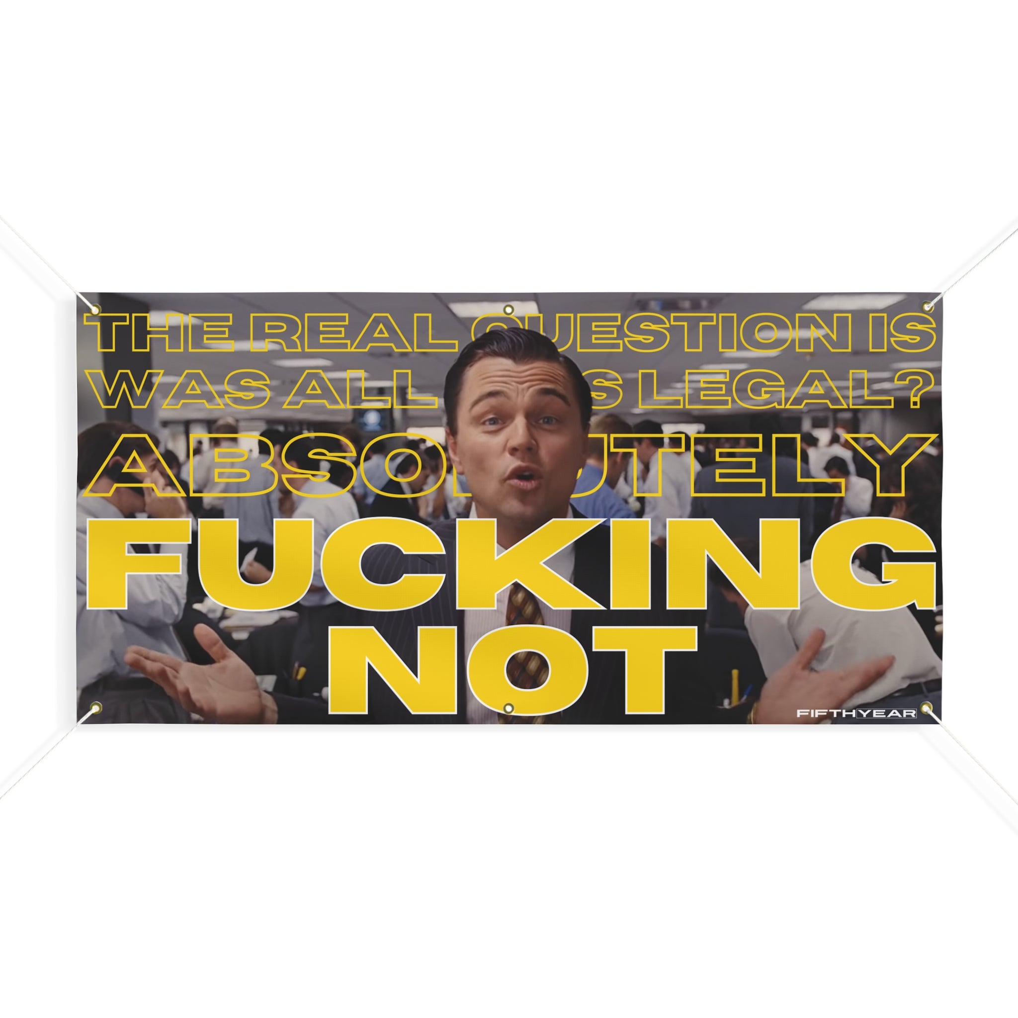 Wolf of Wall Street Flag