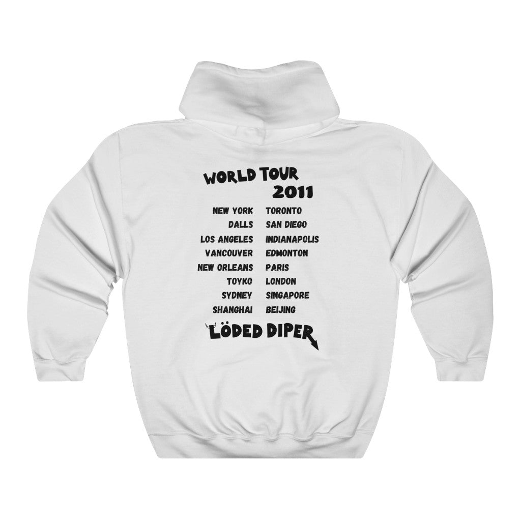 Loded Diper World Tour - Unisex Heavy Blend™ Hooded Sweatshirt - ALL COLORS