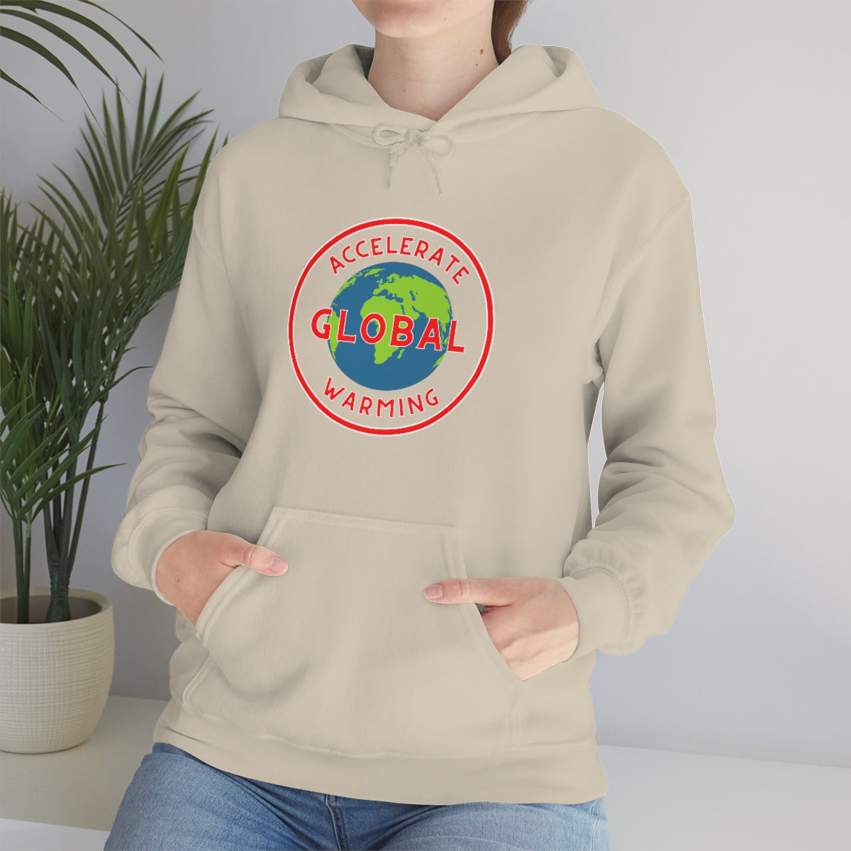 Accelerate Global Warming - Unisex Heavy Blend™ Hooded Sweatshirt - ALL COLORS - Hot Take