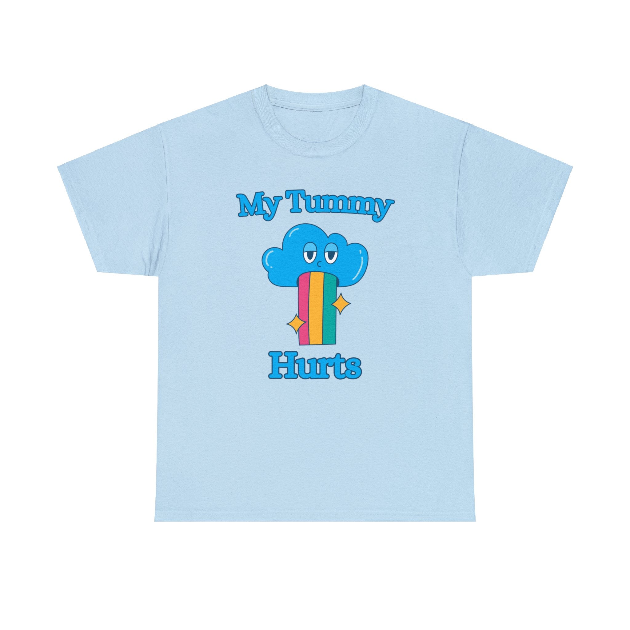 My Tummy Hurts | graphic tee | funny shirt | vintage shirt | sarcastic t-shirt retro cartoon tee