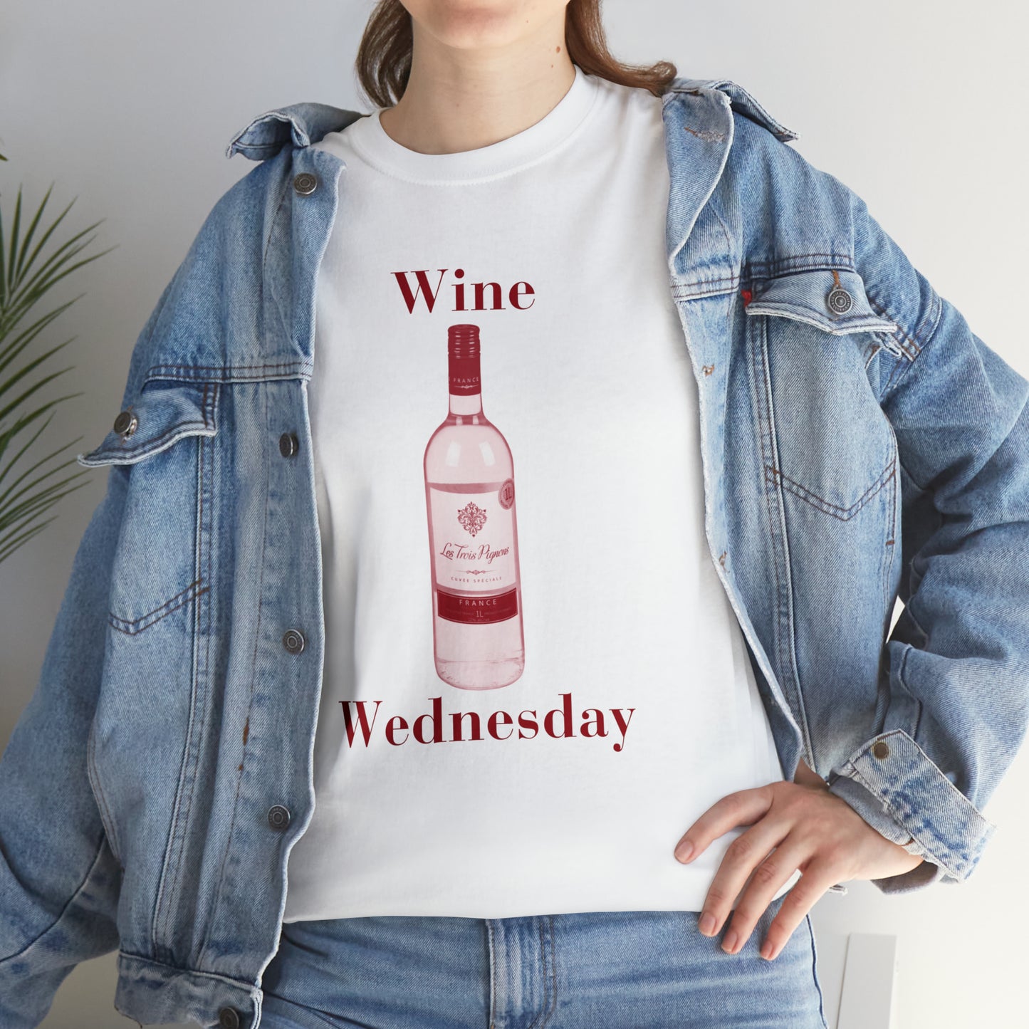 Wine Wednesday - Unisex Heavy Cotton Tee