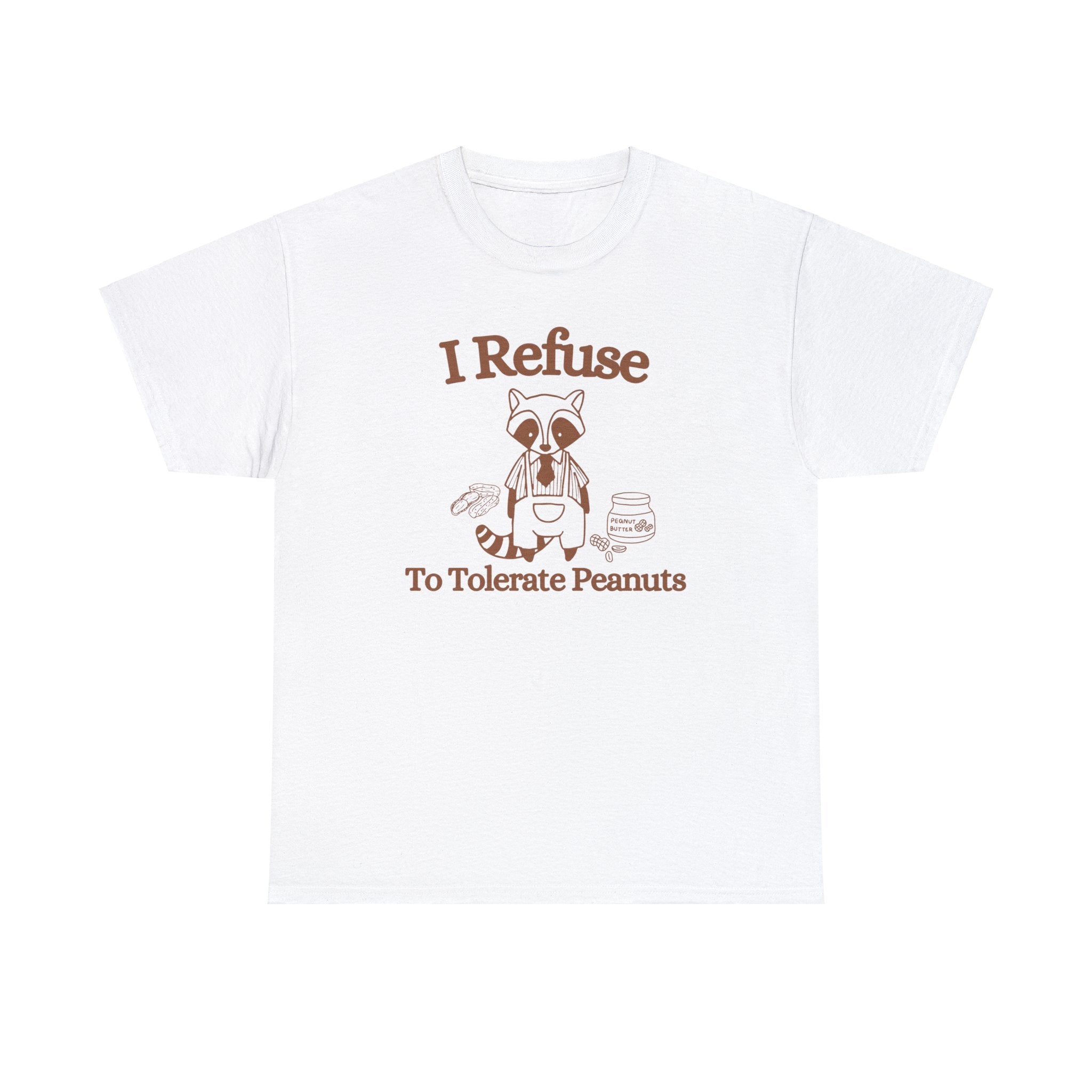 I refuse to tolerate Peanuts | graphic tee | funny shirt | vintage shirt | sarcastic t-shirt retro cartoon tee
