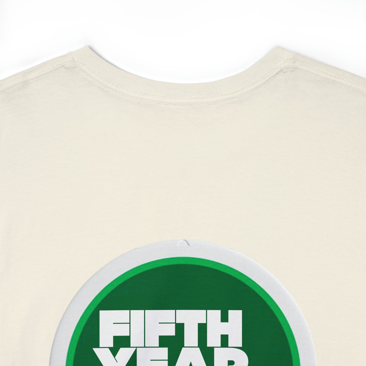 Fifth year nicotine pouches - Unisex Heavy Cotton Tee