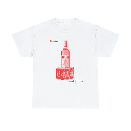 Romeo and Juliet Rum and Coke - Unisex Heavy Cotton Tee