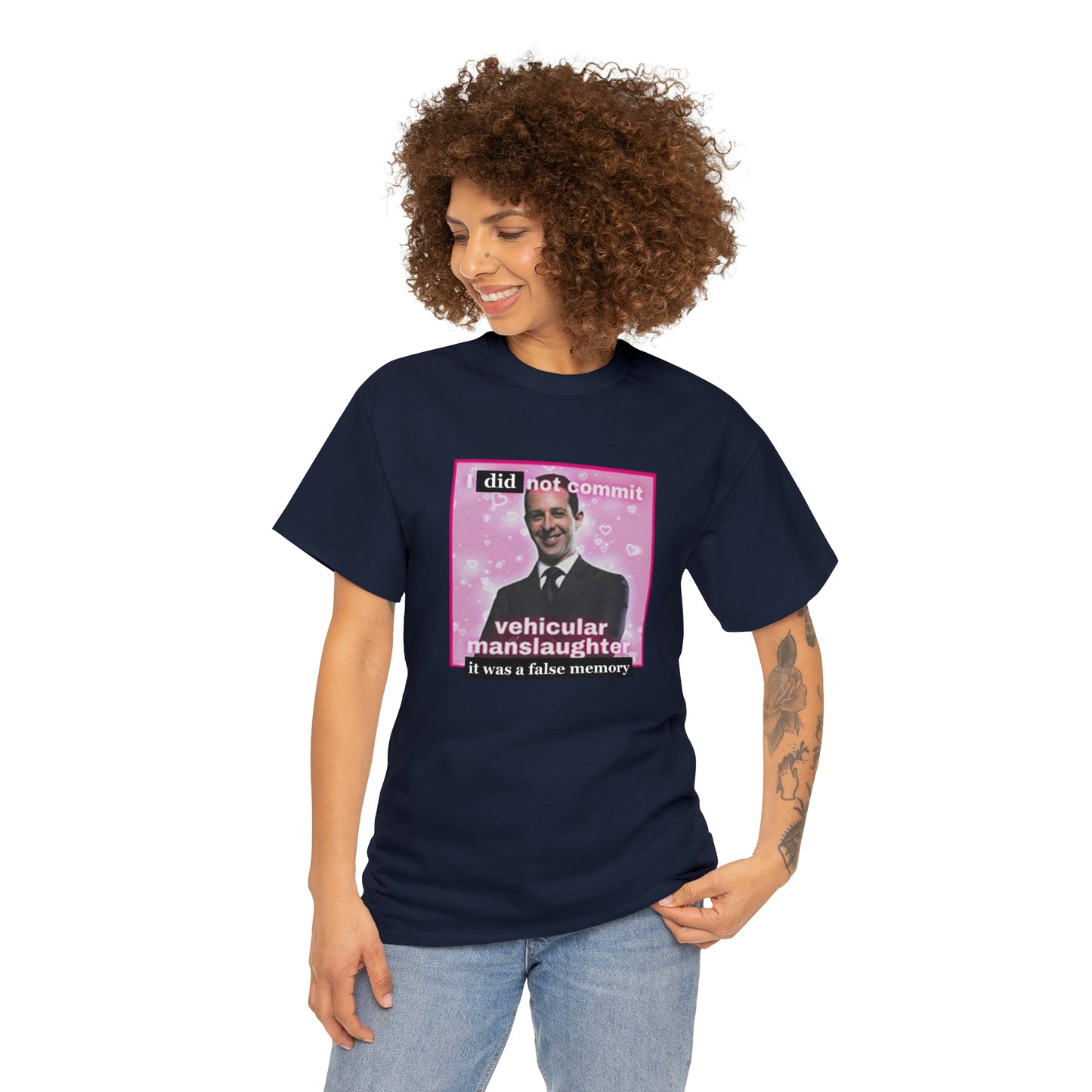 I did not commit vehicular manslaughter it was a false memory kendall roy - Unisex Heavy Cotton Tee