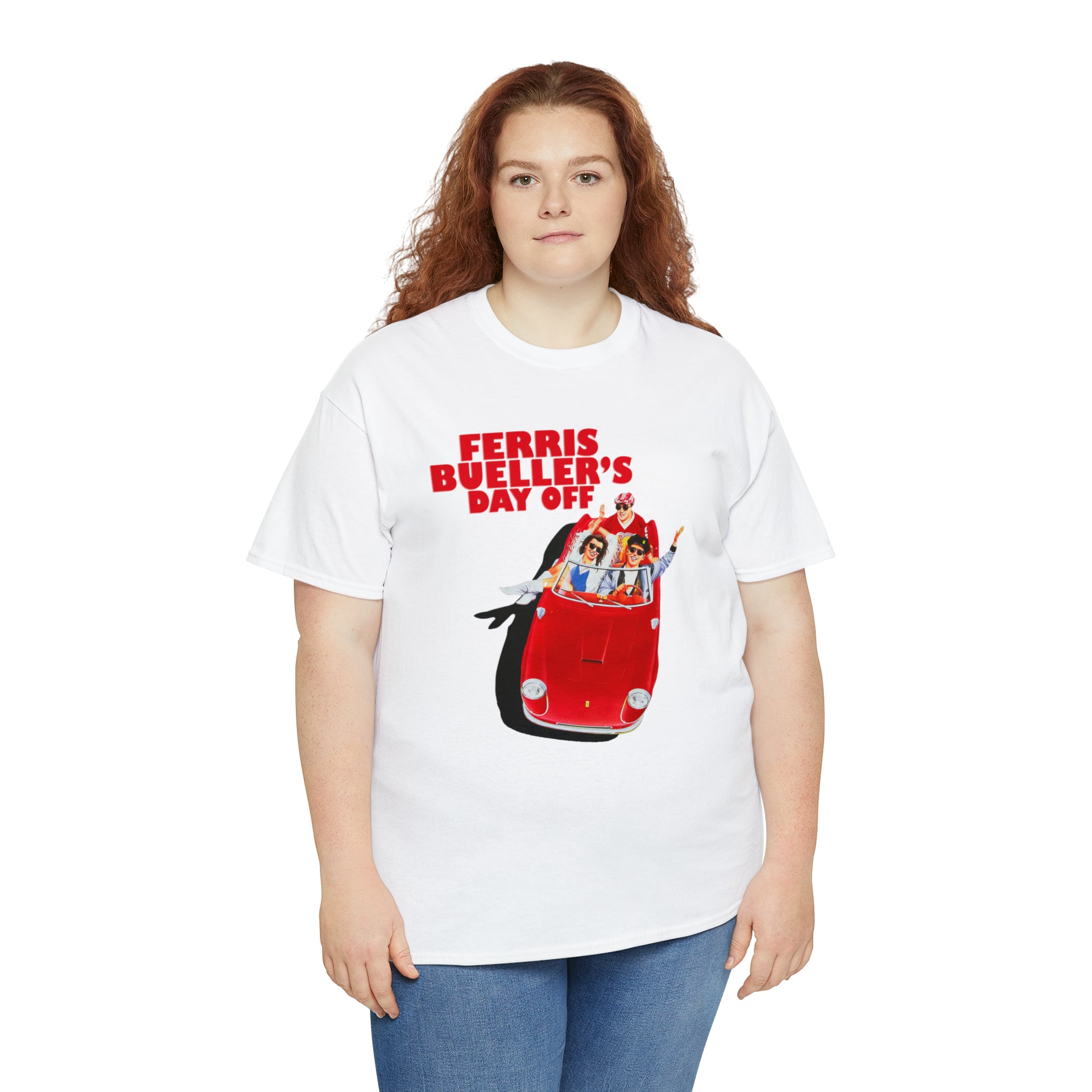FERRIS BUELLER'S DAY OFF (with back quote) - Unisex Heavy Cotton Tee