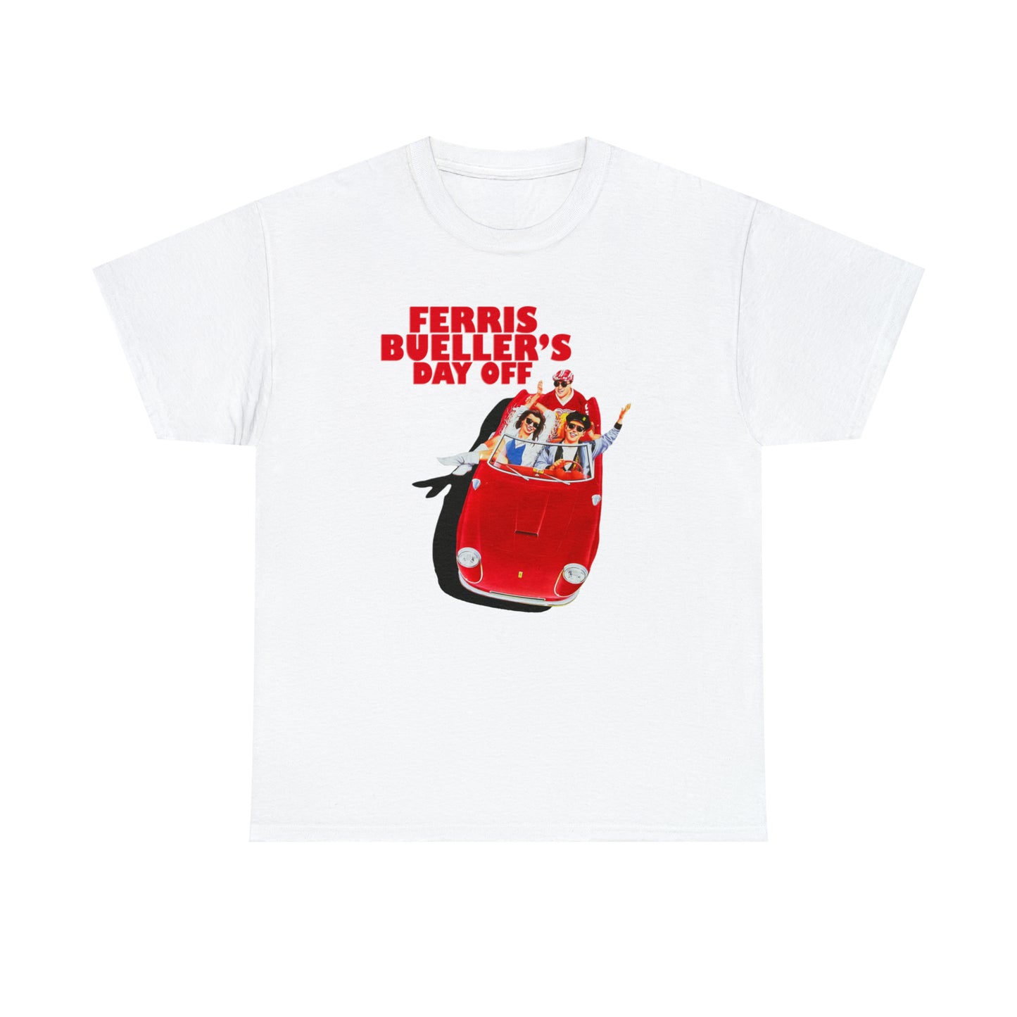 FERRIS BUELLER'S DAY OFF (with back quote) - Unisex Heavy Cotton Tee