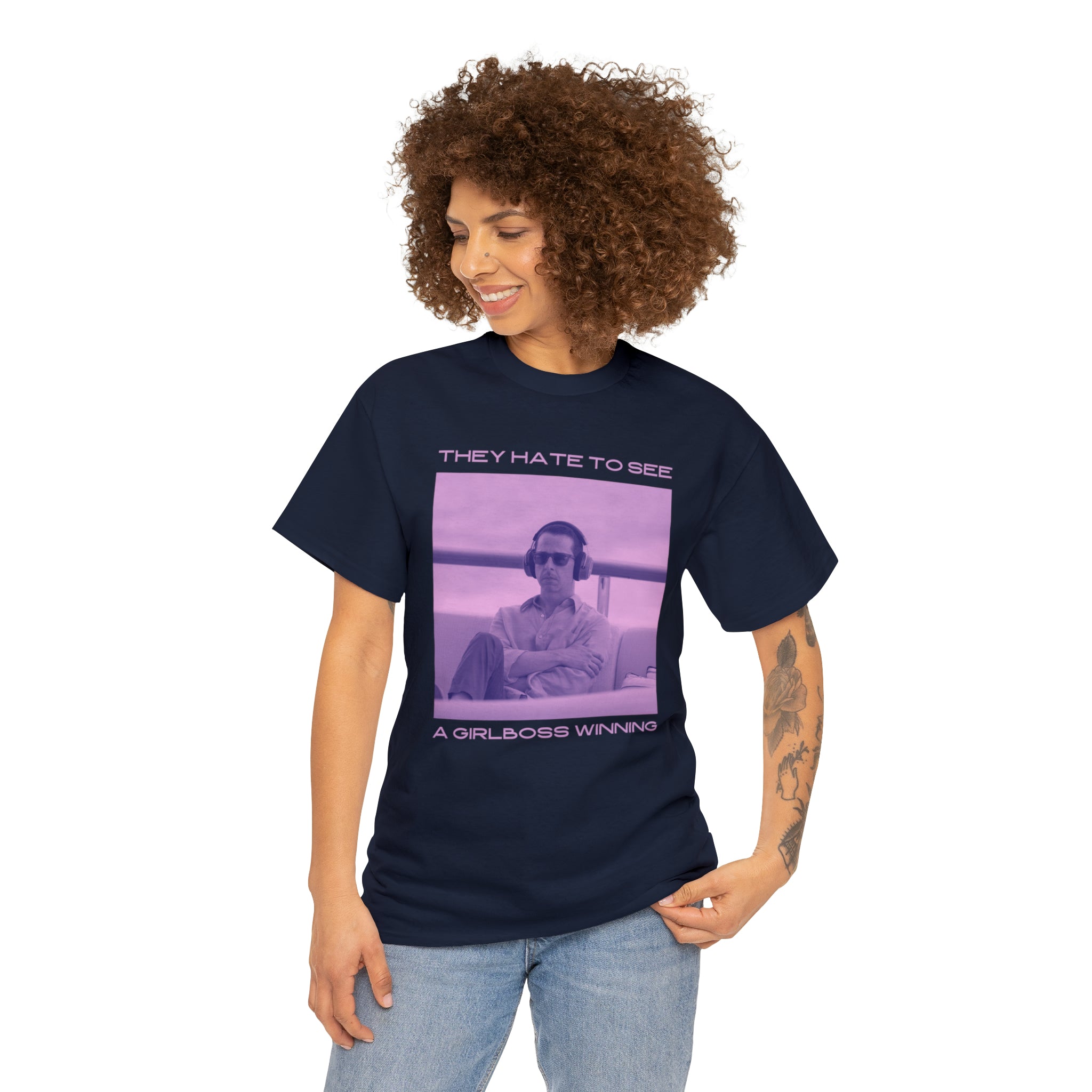 Kendall Roy They hate to see a girlboss winning - Unisex Heavy Cotton Tee