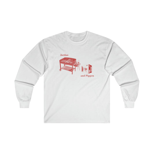 Jordan and Pippen Barbecue and 30 rack - Ultra Cotton Long Sleeve Tee