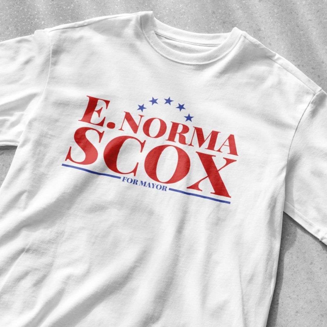 E. Norma Scox for mayor - Unisex Heavy Cotton Tee