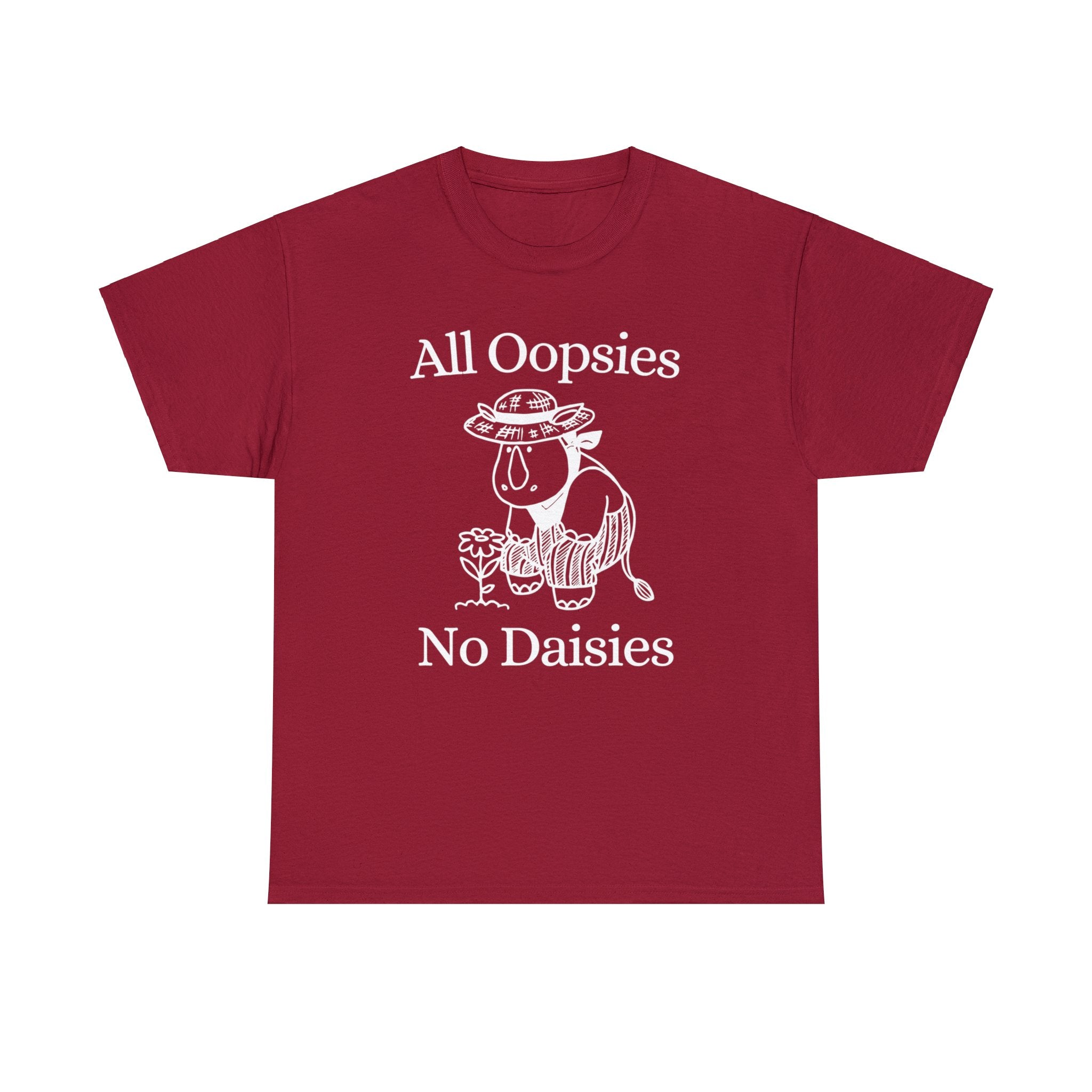 All oopsies no daisies | graphic tee | funny shirt | vintage shirt | sarcastic t-shirt retro cartoon tee