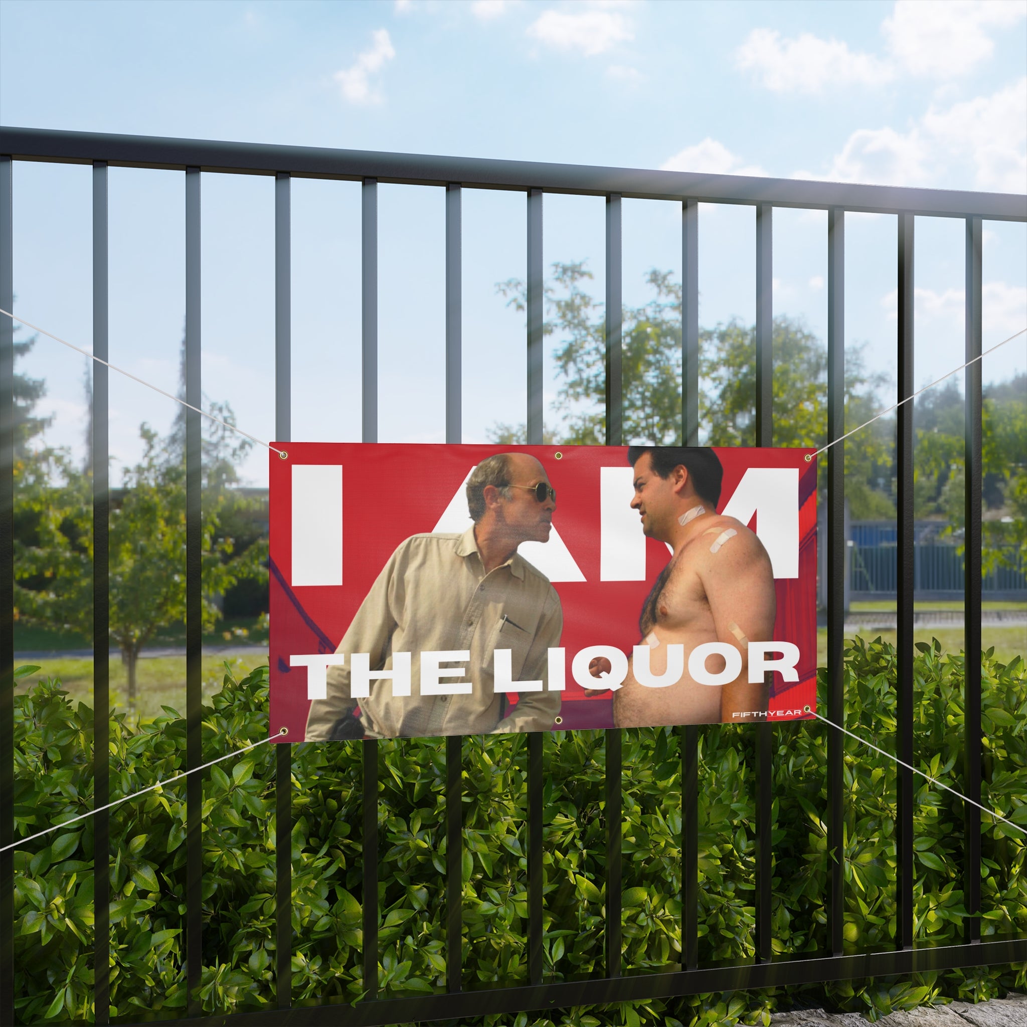 Mr Lahey and Randy Trailer Park Boys "I am the Liquor" - Flag