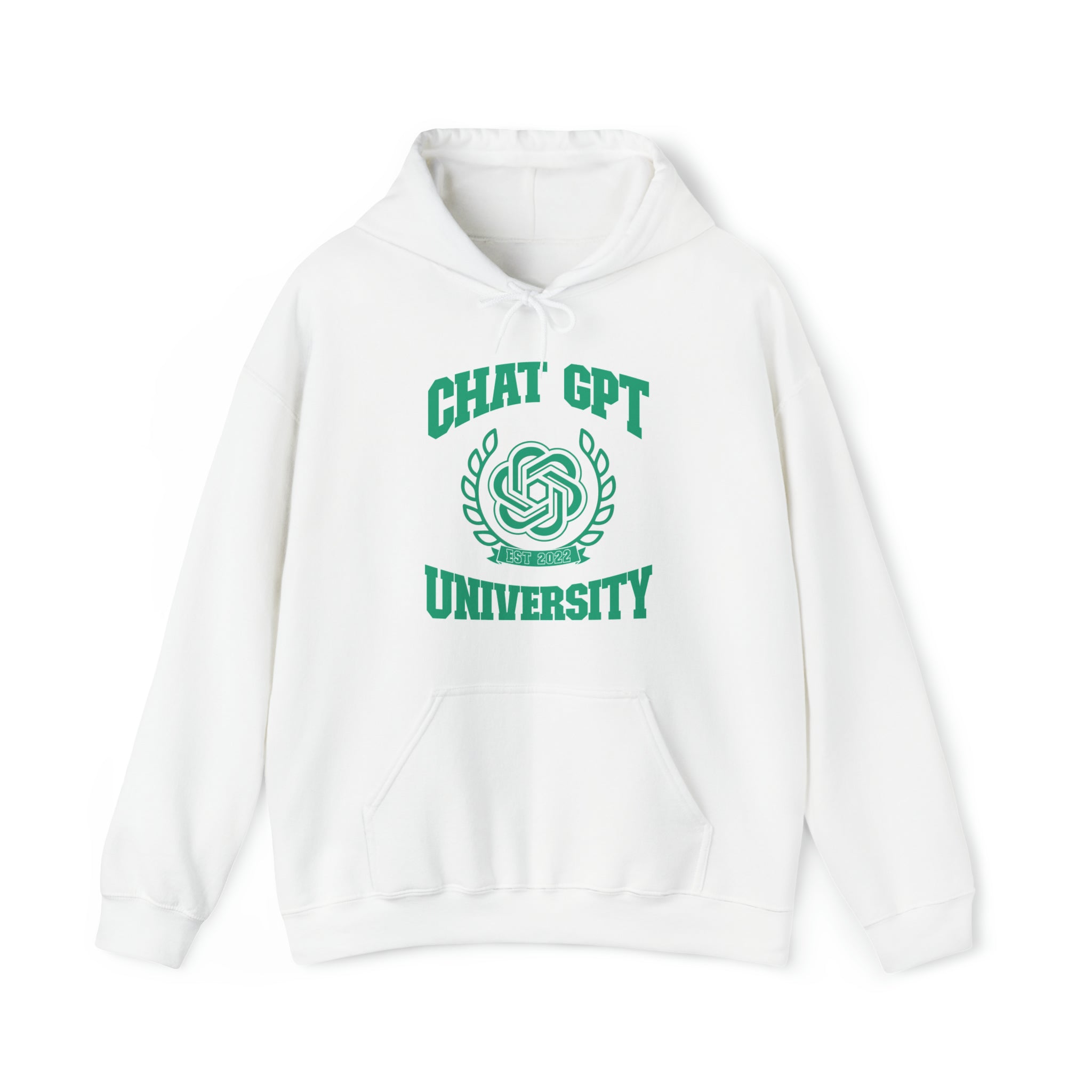 CHAT GPT UNIVERSITY - Unisex Heavy Blend™ Hooded Sweatshirt