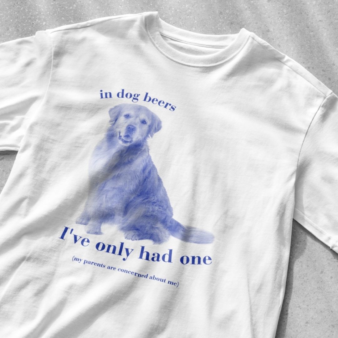 In dog beers I've had one - Unisex Heavy Cotton Tee