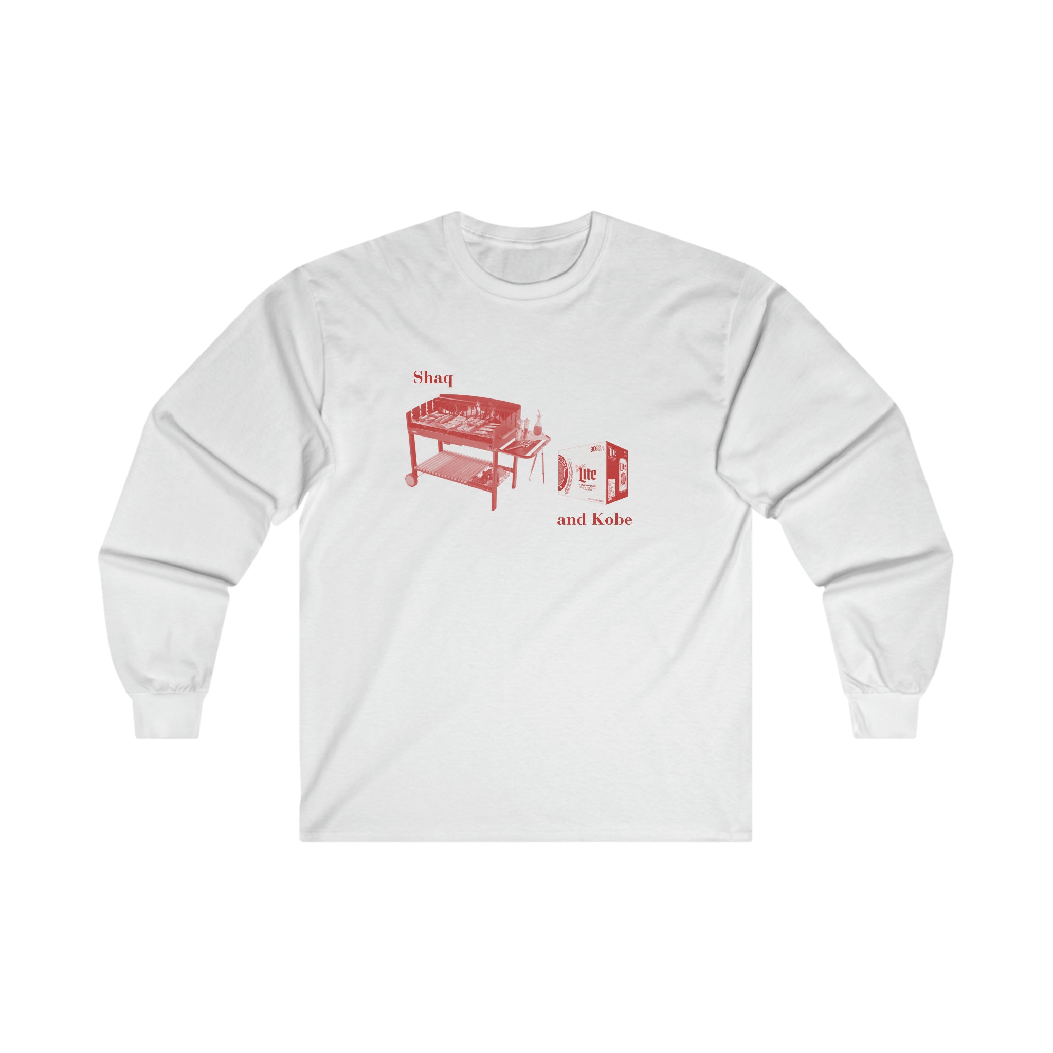 Shaq and Kobe Barbecue and 30 rack - Ultra Cotton Long Sleeve Tee