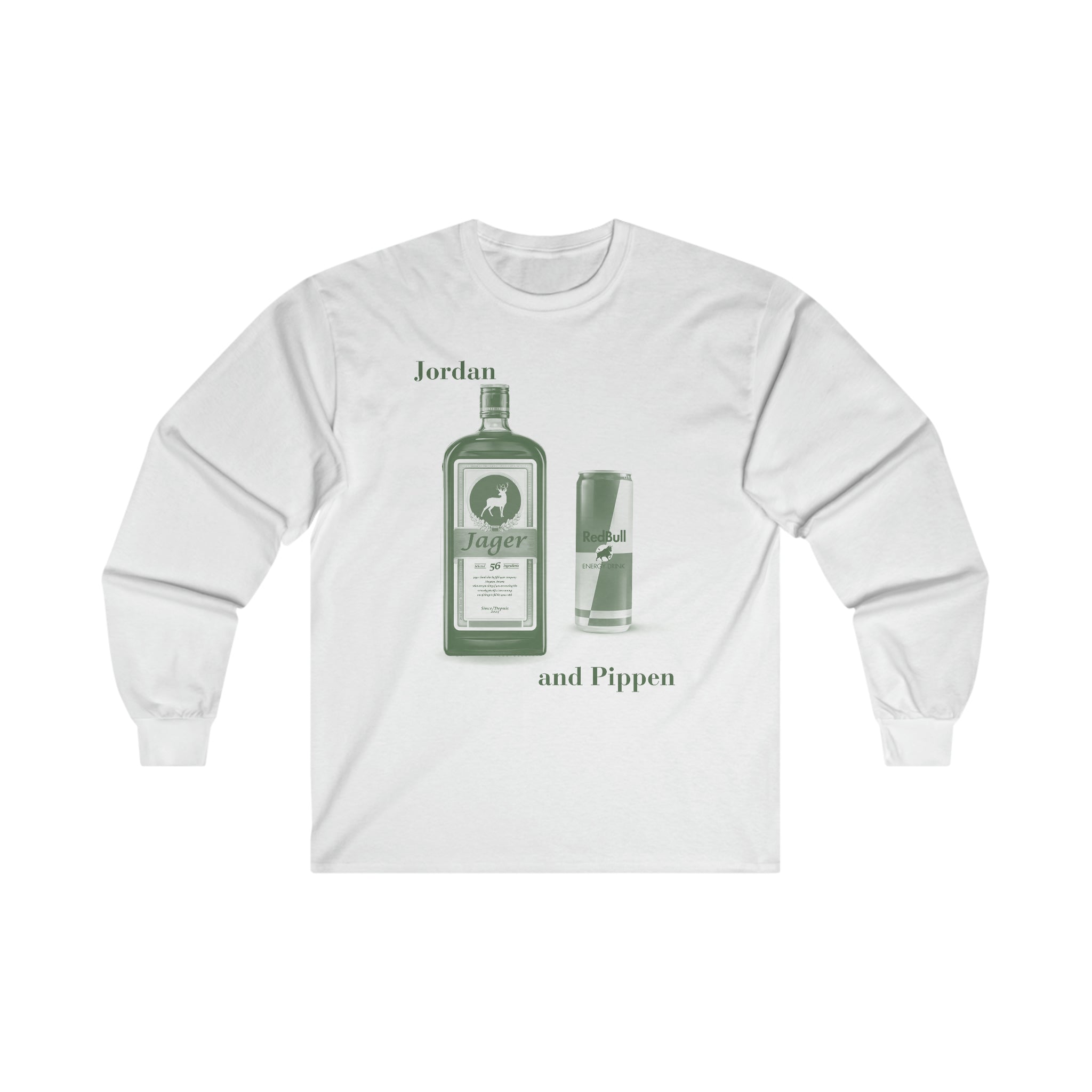 Jordan and Pippen Jagerbomb - Ultra Cotton Long Sleeve Tee