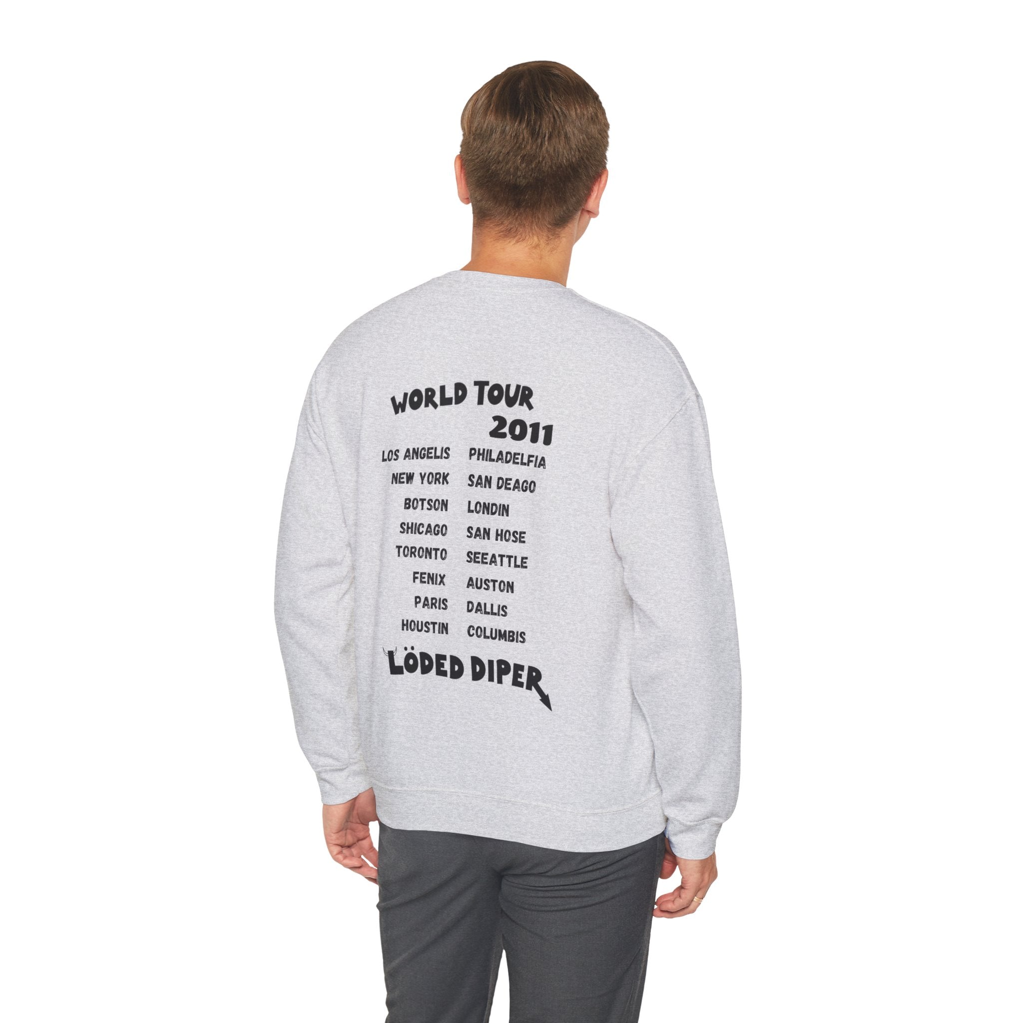 Loded Diper Unisex Heavy Blend™ Crewneck Sweatshirt