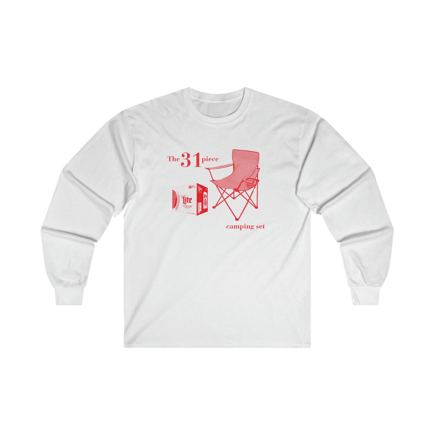 The 31 piece camping set - Ultra Cotton Long Sleeve Tee