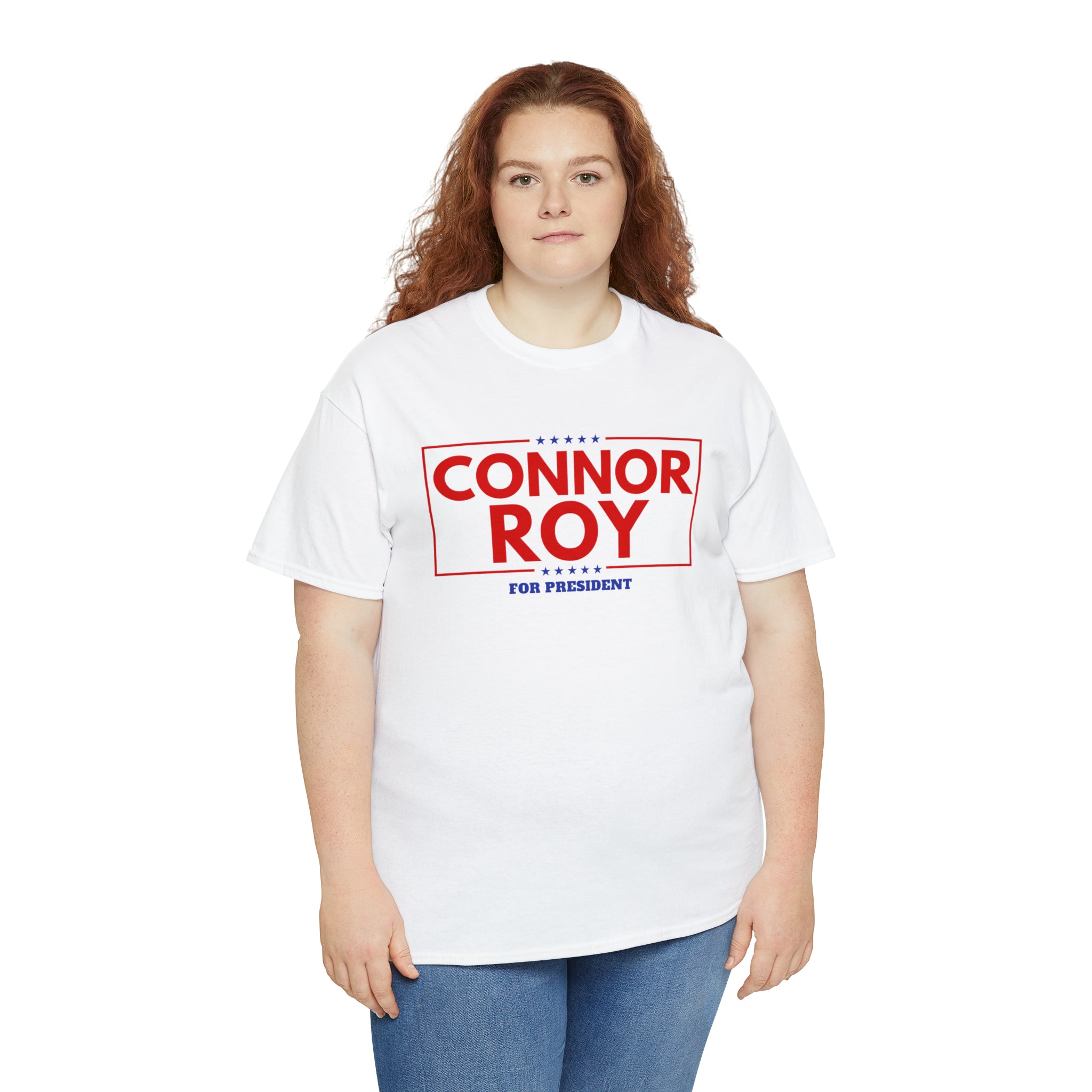 Connor Roy for President - Unisex Heavy Cotton Tee