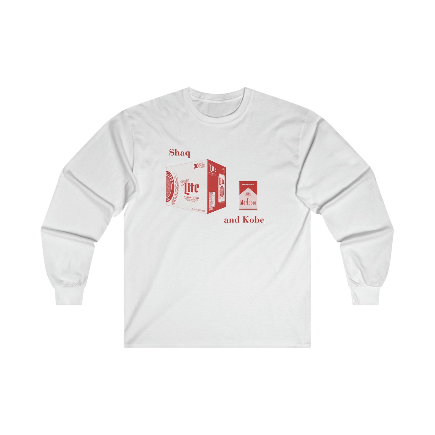 Shaq and Kobe Miller and Cigarettes - Ultra Cotton Long Sleeve Tee