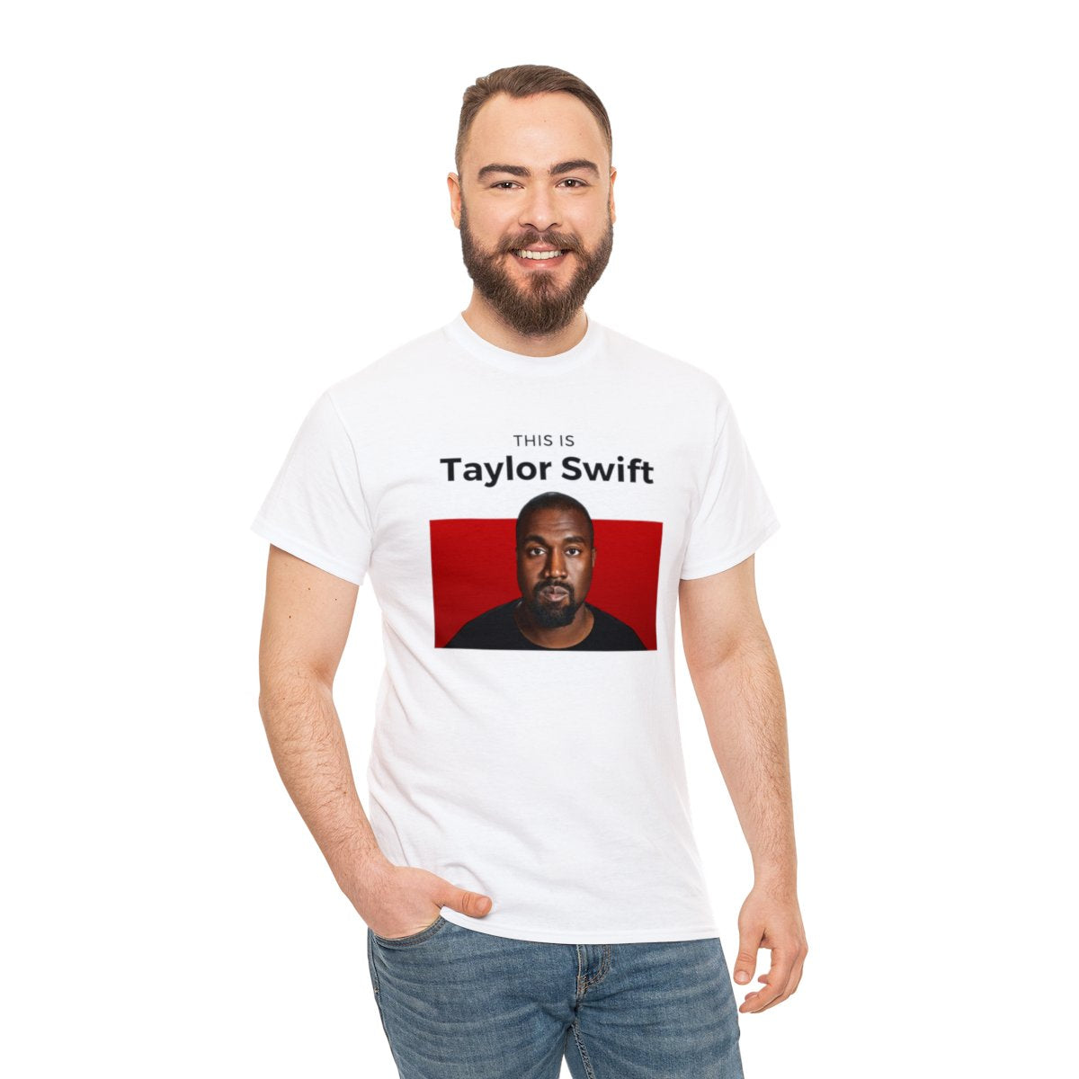 This is Taylor Swift (Kanye West) - Unisex Heavy Cotton Tee