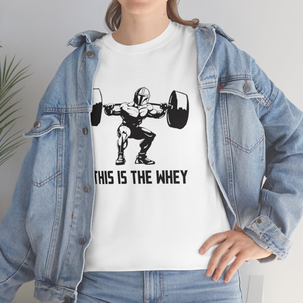 This is the Whey - Unisex Heavy Cotton Tee - All Colors