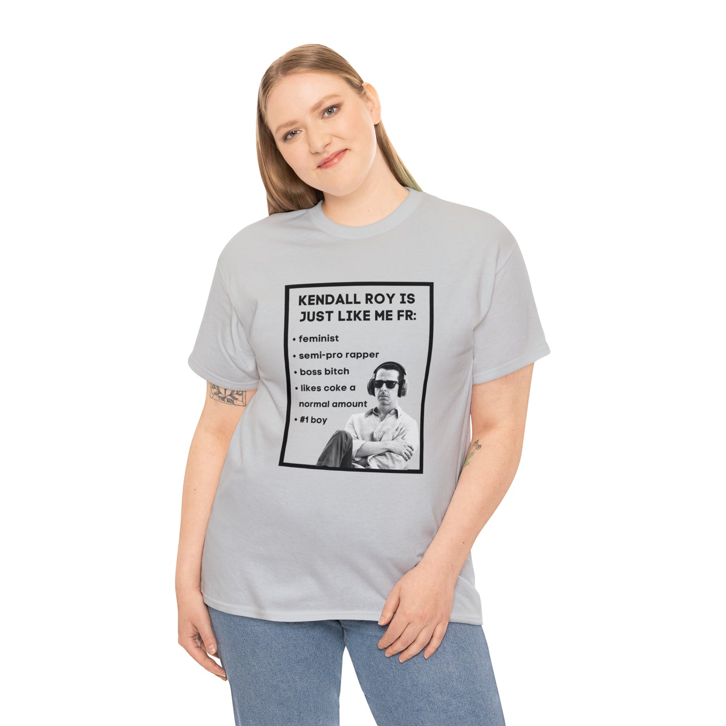 Kendall Roy is Just Like Me FR - Unisex Heavy Cotton Tee
