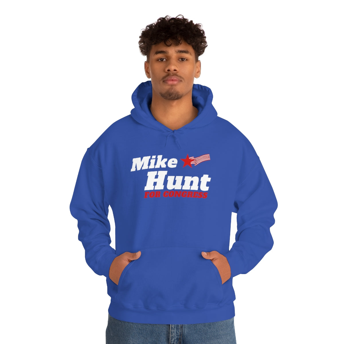 Mike Hunt - Unisex Heavy Blend™ Hooded Sweatshirt