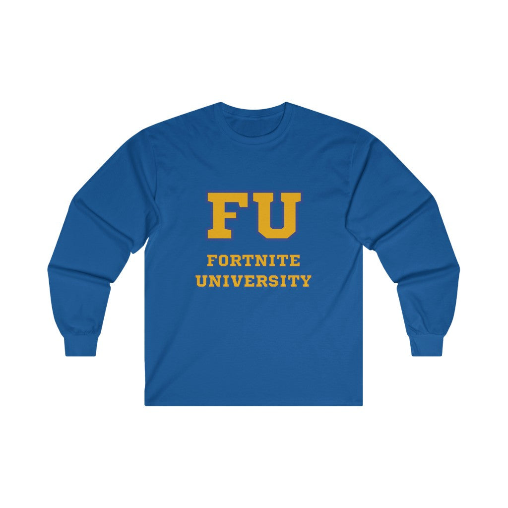 FU - Fortnite University - Ultra Cotton Long Sleeve Tee - All Colors