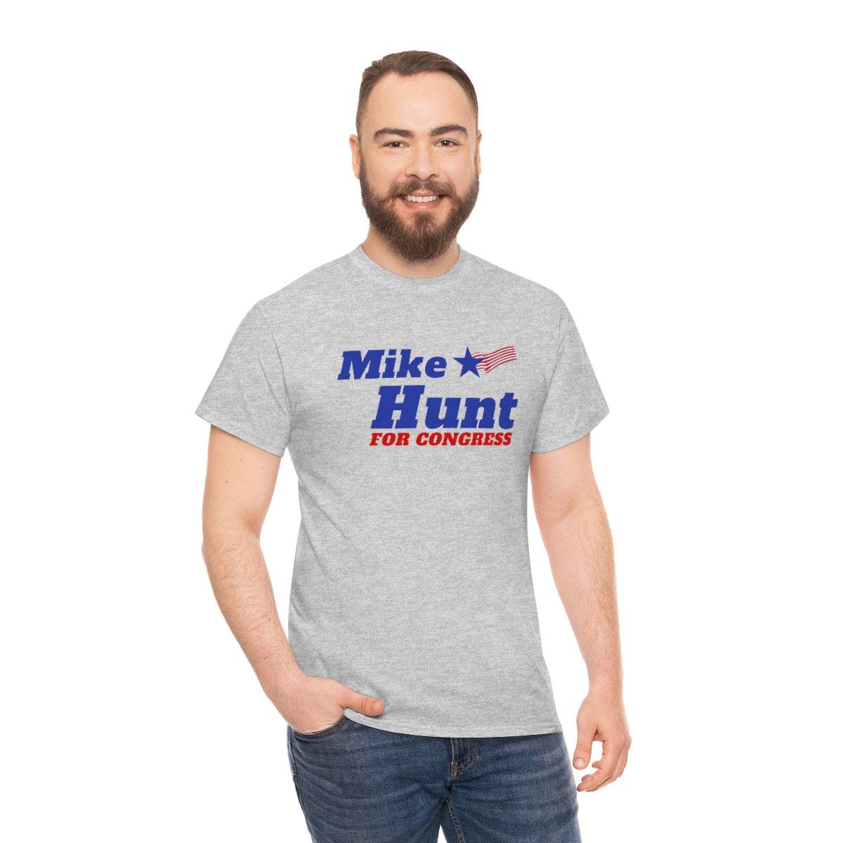 Mike Hunt - Unisex Heavy Cotton Tee - All Colors