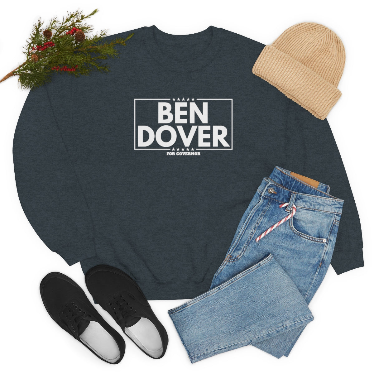 Ben Dover - Unisex Heavy Blend™ Crewneck Sweatshirt