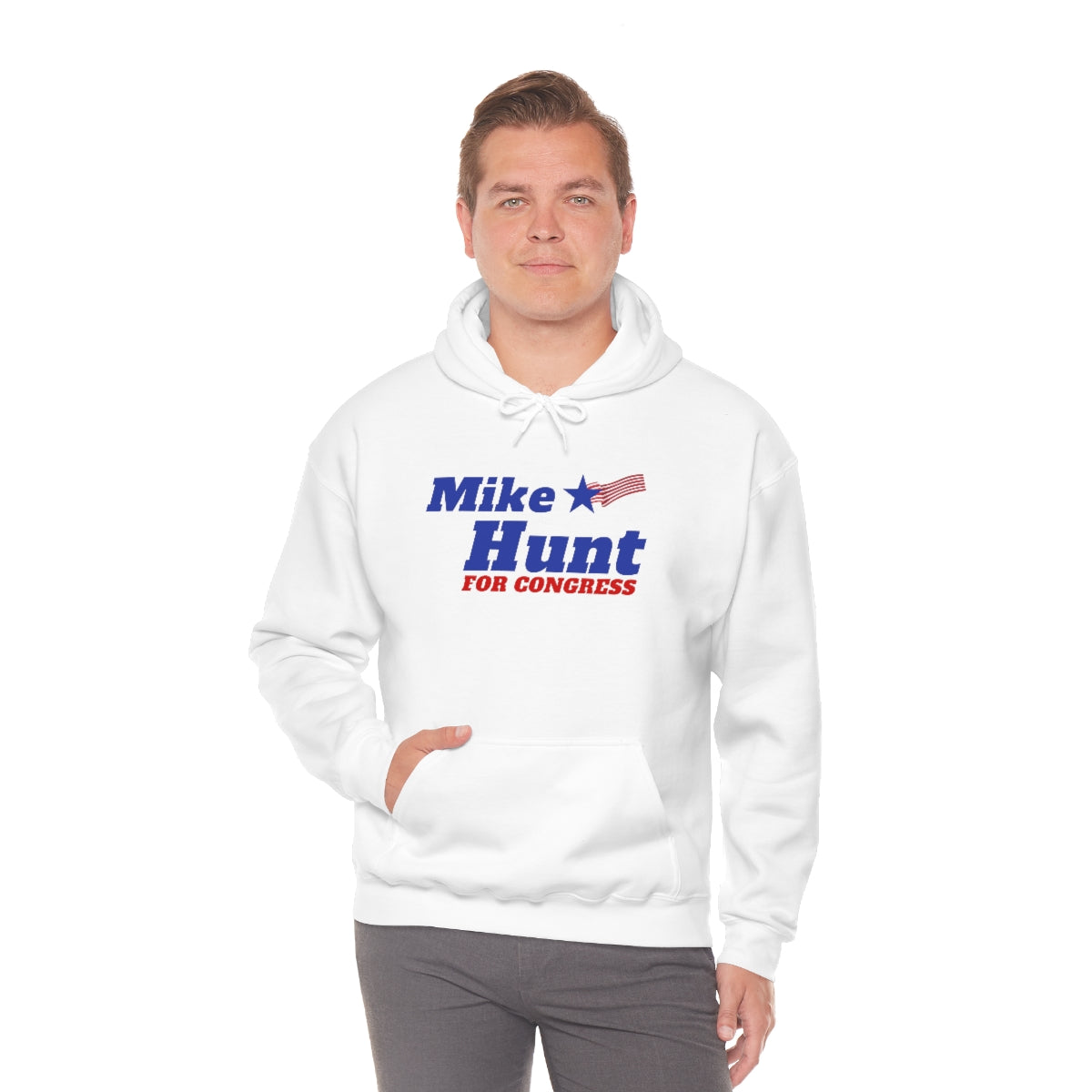 Mike Hunt - Unisex Heavy Blend™ Hooded Sweatshirt
