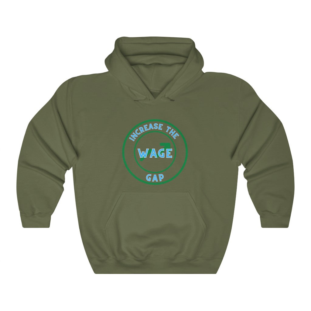 Increase the Wage Gap - Unisex Heavy Blend™ Hooded Sweatshirt - ALL COLORS - Hot Take