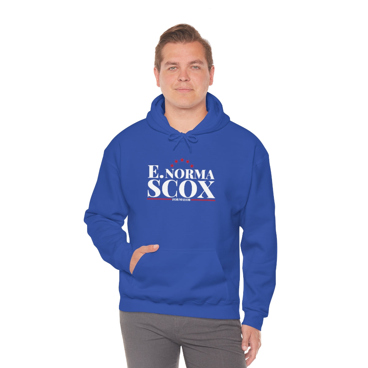 E. Norma Scox - Unisex Heavy Blend™ Hooded Sweatshirt