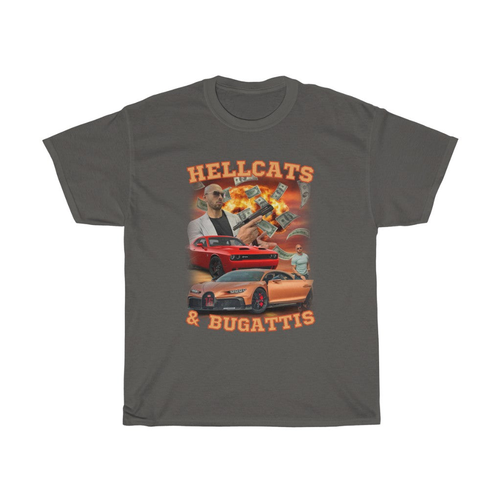 Hellcats and Bugattis - Unisex Heavy Cotton Tee