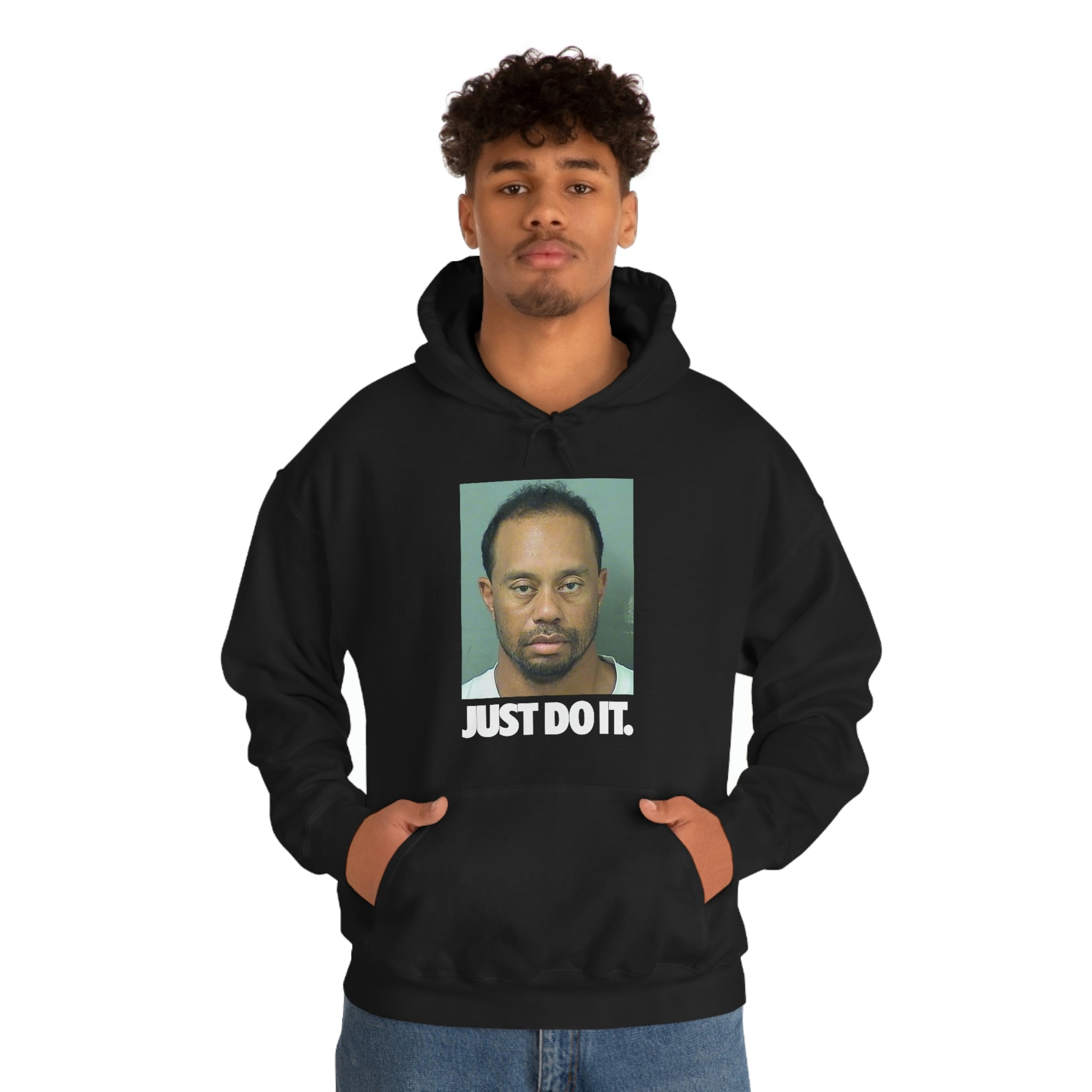 Tiger Woods DUI Just Do it - Unisex Heavy Blend™ Hooded Sweatshirt - ALL COLORS