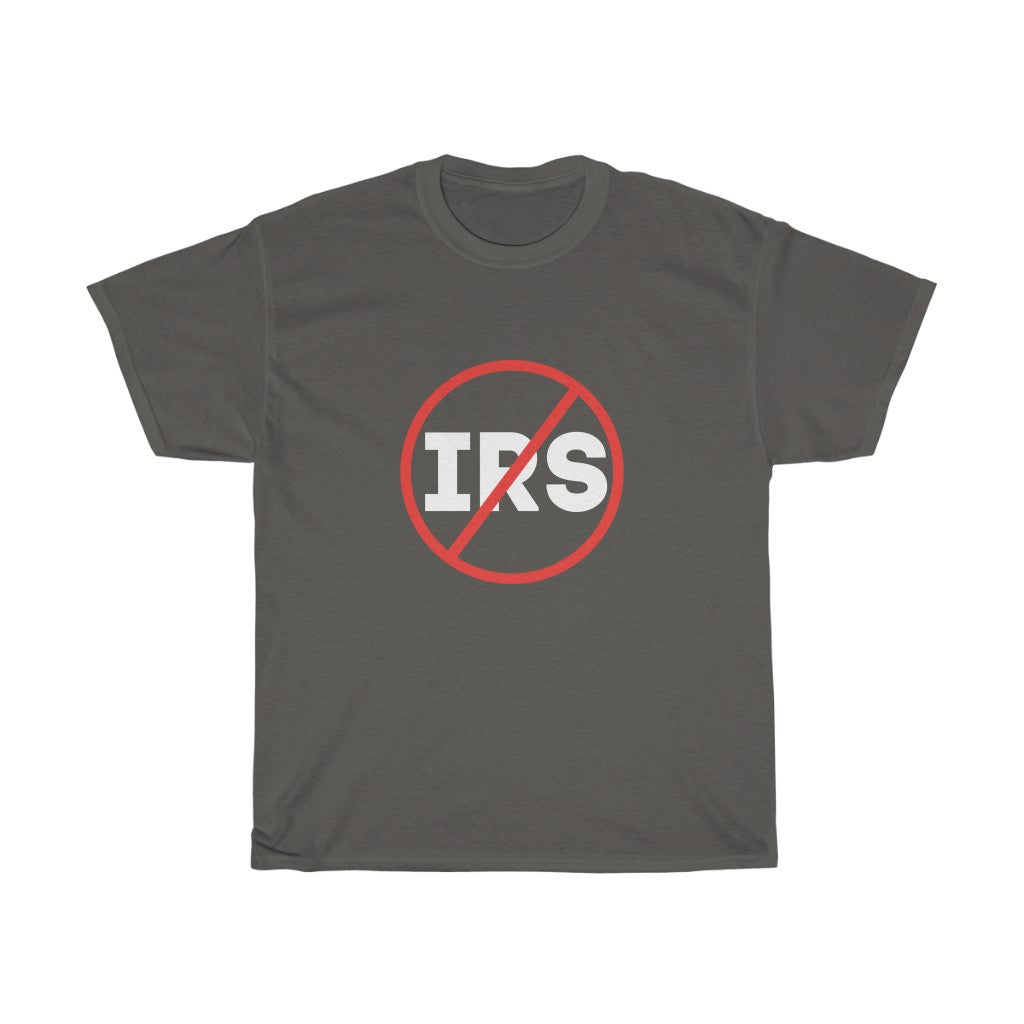 IRS (no back graphic) - Unisex Heavy Cotton Tee - ALL COLORS