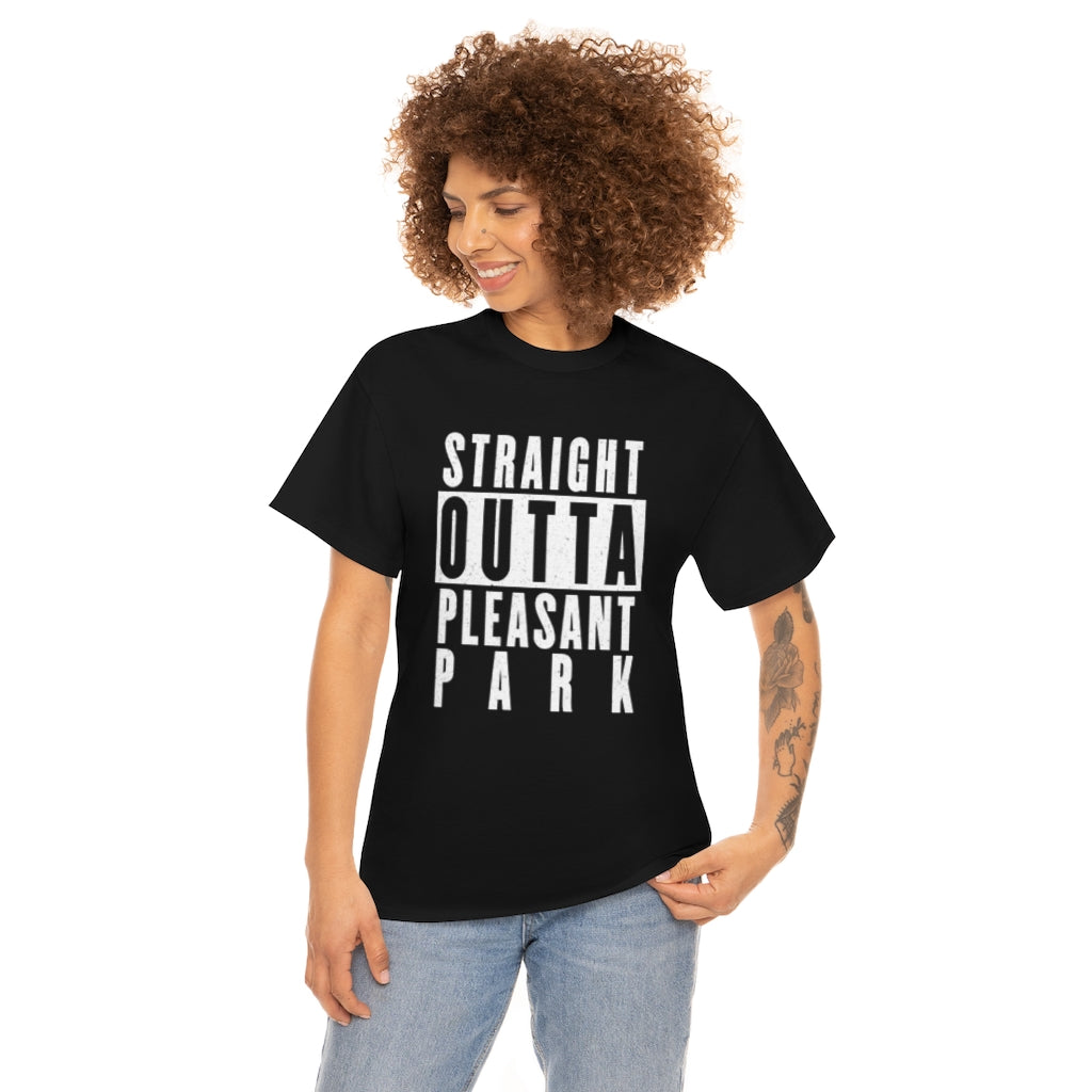 Straight out of Pleasant Park (Compton) - Unisex Heavy Cotton Tee - All Colors