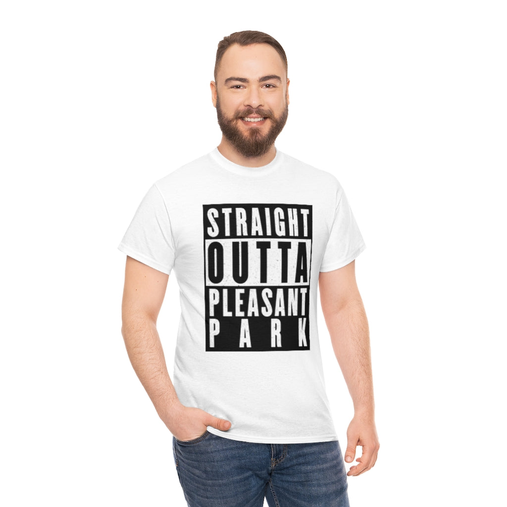 Straight out of Pleasant Park (Compton) - Unisex Heavy Cotton Tee - All Colors